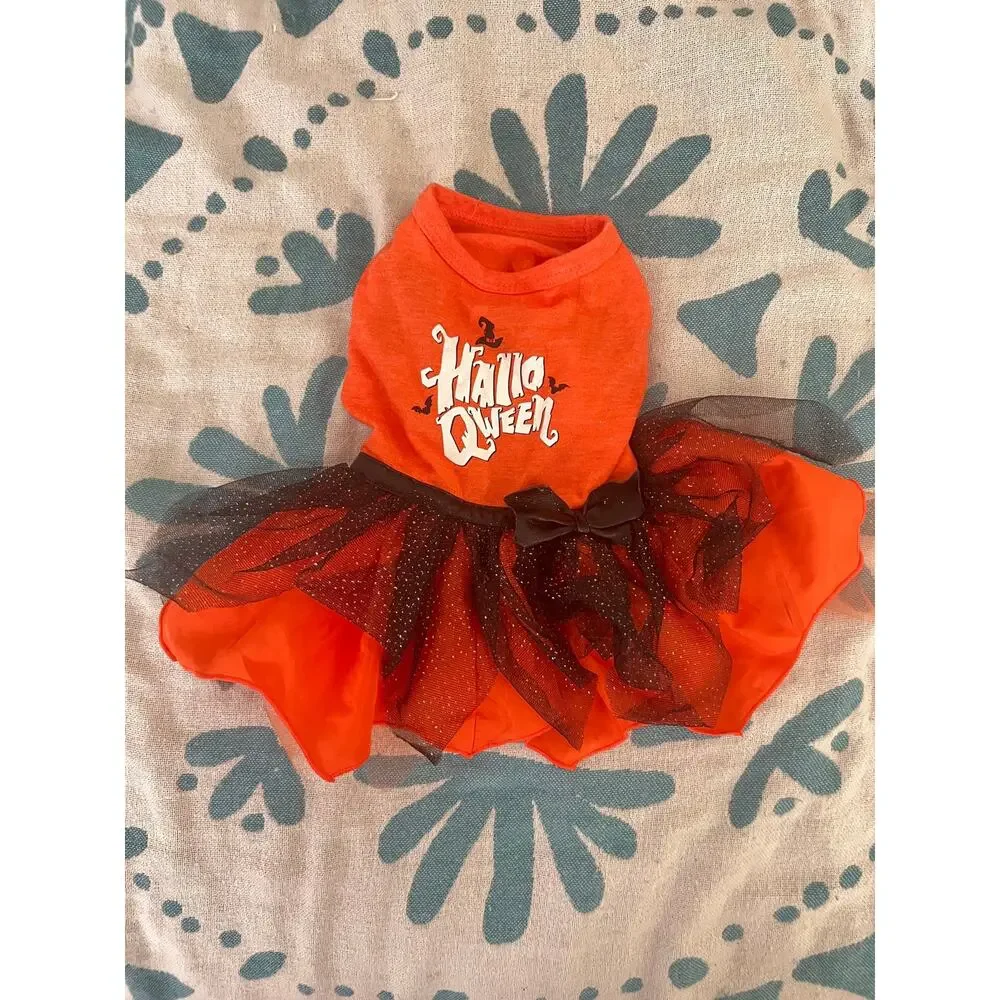 Halloween Tutu Dress for Small Dog